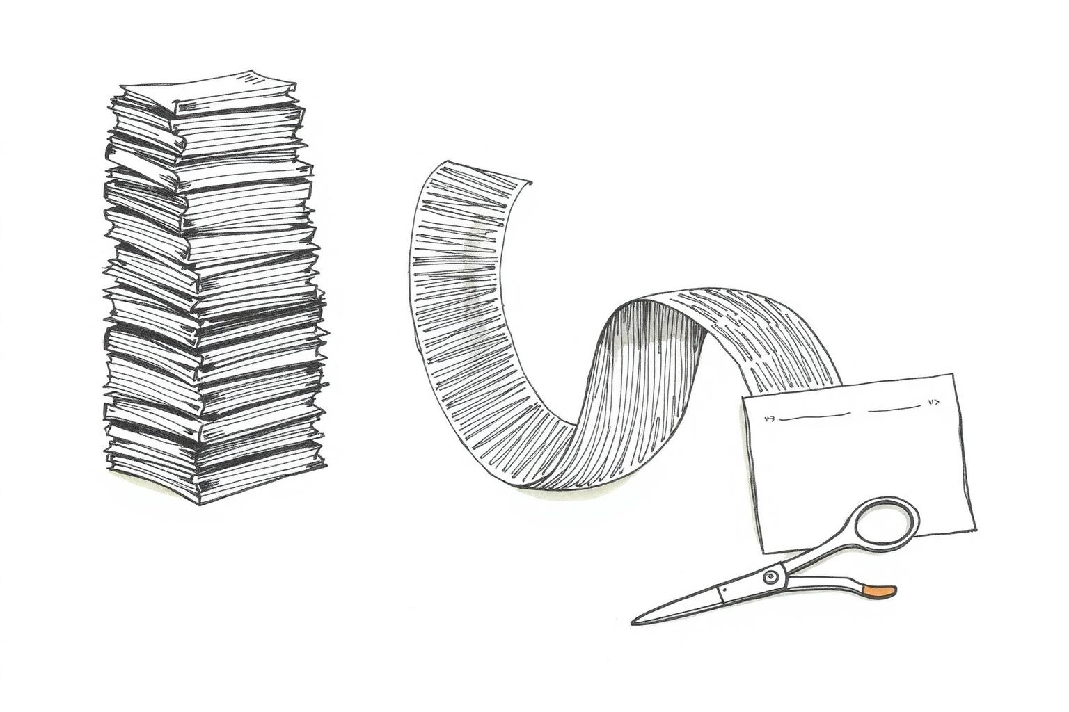 Hand-drawn watercolor illustration for the Transparency priority